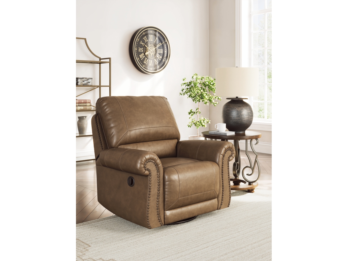 Shadsburne Manual Swivel Glider Recliner | Ashley