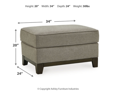 Kaywood Ottoman, , large