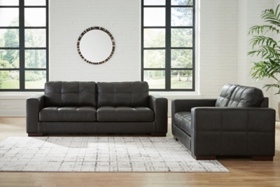 APG-5650638-SL Luigi Sofa and Loveseat, Thunder sku APG-5650638-SL