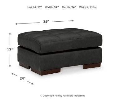 Luigi Ottoman Dimensions