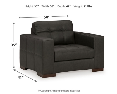 Luigi Oversized Chair Dimensions