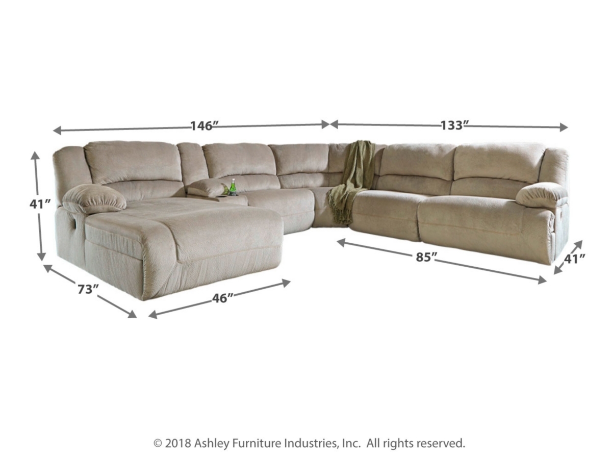 Ashley toletta sectional sales