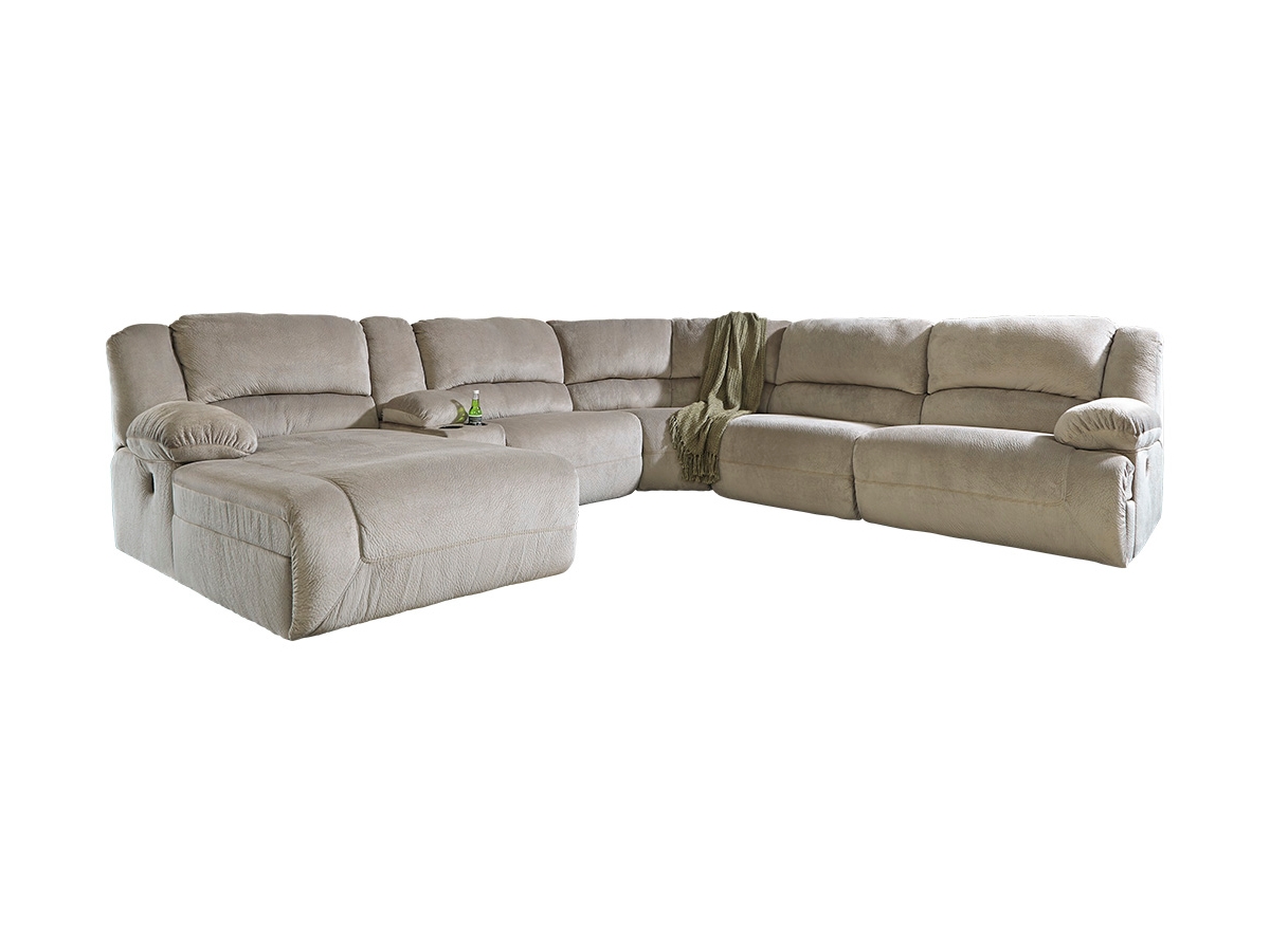 Non power reclining sectional sale