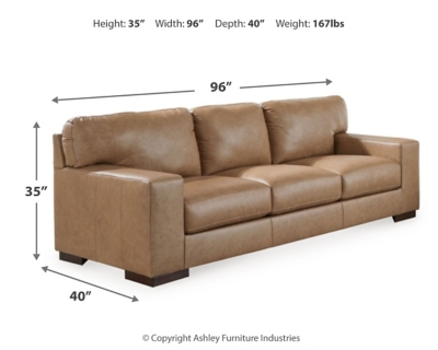 Lombardia Sofa, Tumbleweed, large