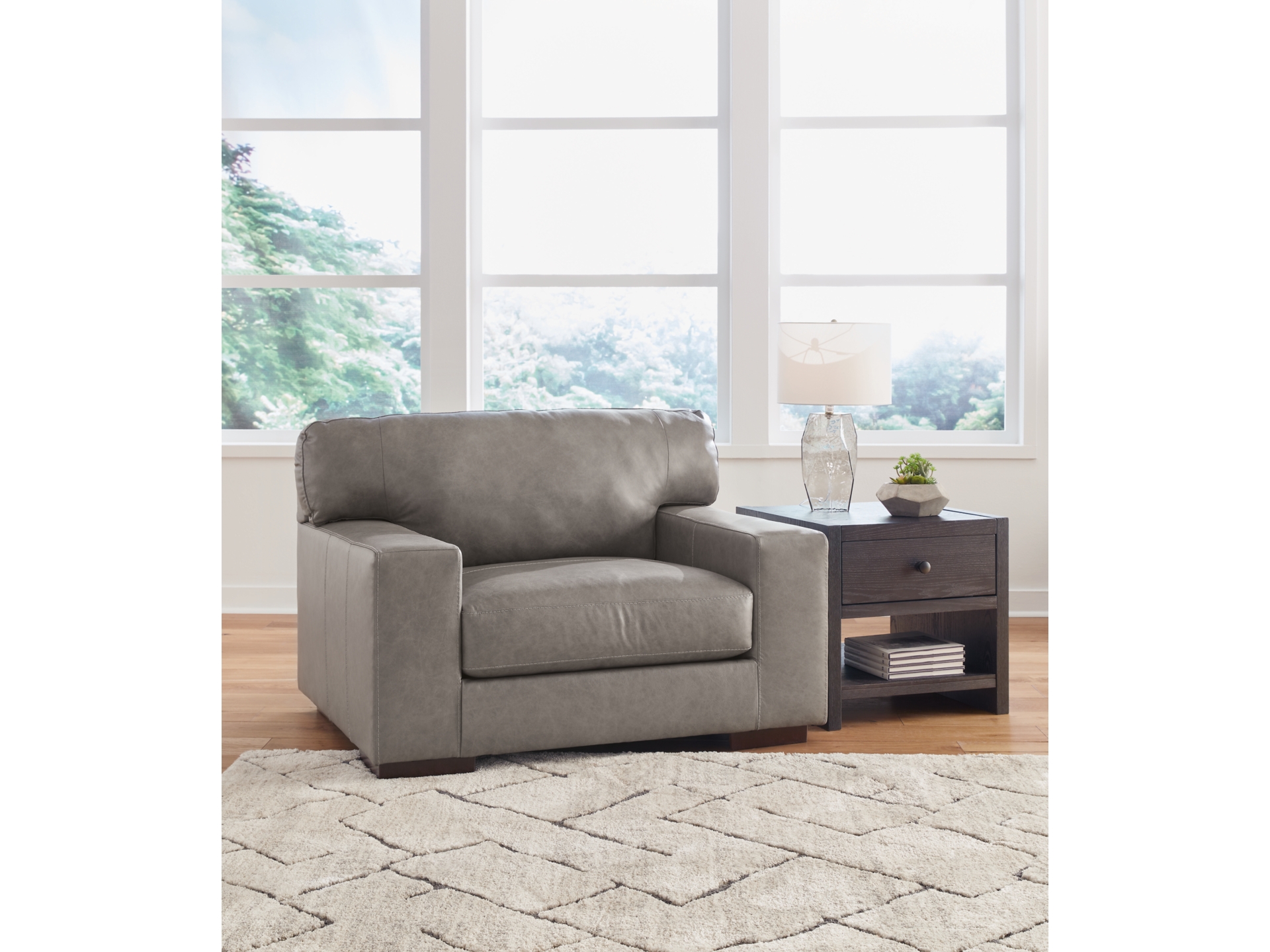Image 2 of Lombardia Leather Sofa and Loveseat chair 
