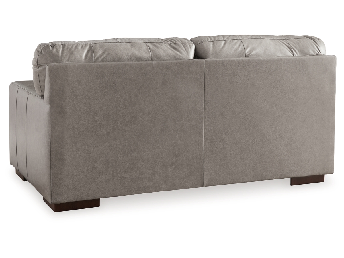 Lombardia Leather Loveseat | Ashley