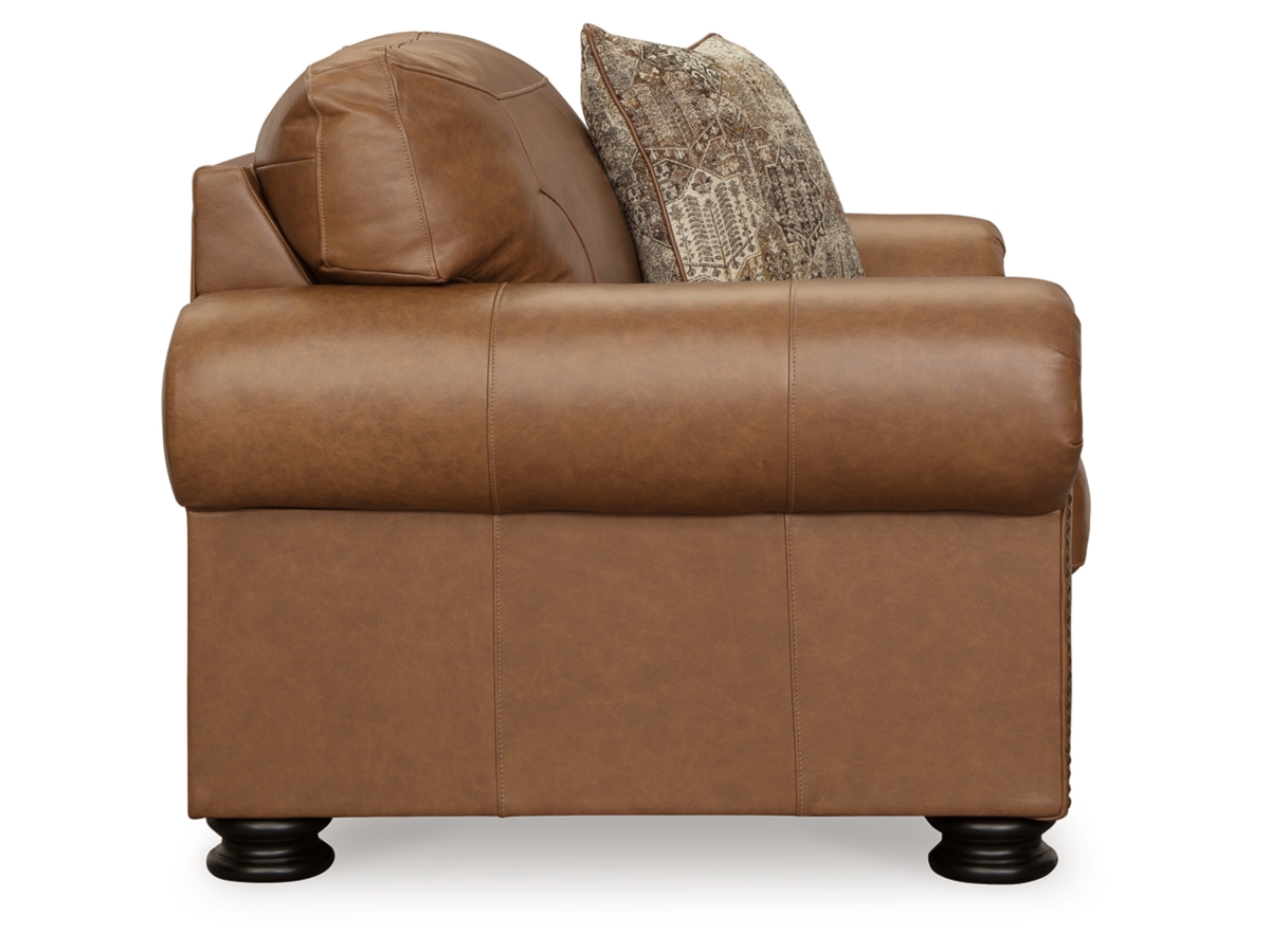 Ashley furniture deals oversized leather chair