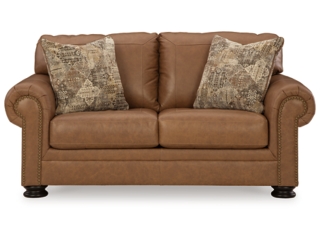 Carianna Leather Loveseat