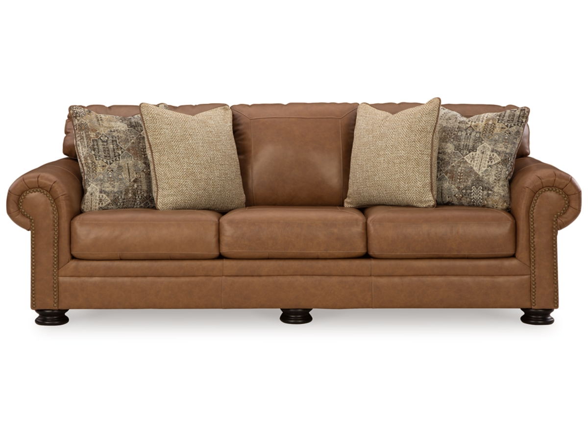 Ashley furniture leather sleeper sofa discount
