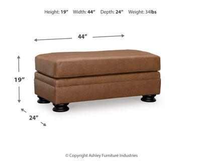Carianna Ottoman Dimensions