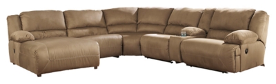 Hogan 5-piece mocha sectional by clearance ashley