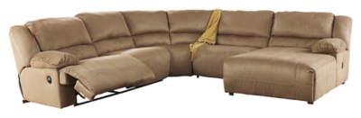 Hogan 5-Piece Reclining Sectional with 