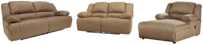 Ashley Hogan 2 Seat Reclining Sofa In Mocha Baci Living Room