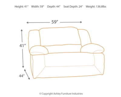 Hogan Oversized Recliner Ashley Furniture Homestore