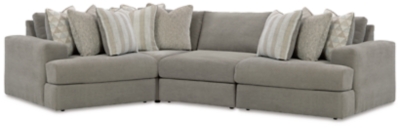 Avaliyah 4-Piece Modular Sectional, Ash