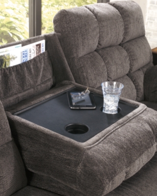 Acieona slate reclining sofa sale