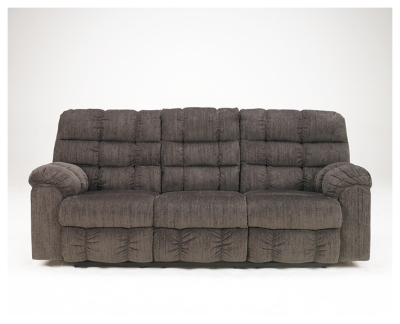 Acieona Reclining Sofa with Drop Down Table, , large