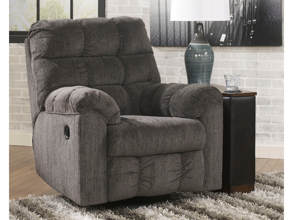 Acieona Manual Swivel Rocker Recliner Ashley