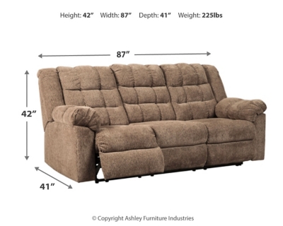 Workhorse Reclining Sofa, , large