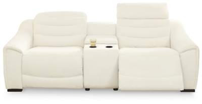 Next-Gen Gaucho 3-Piece Power Reclining Sectional Loveseat, Chalk, large