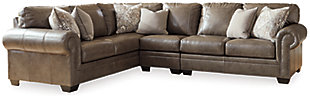 Roleson 3-Piece Sectional, Quarry, large