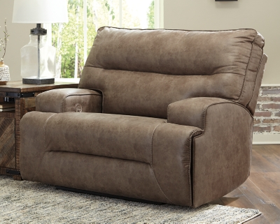 Hazenburg Oversized Power Recliner Ashley