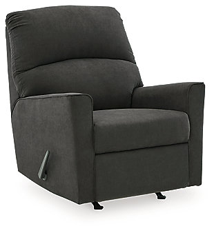 Lucina Recliner, Charcoal, large