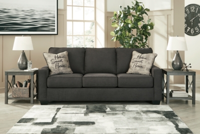 Gray ashley store sofa