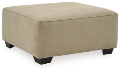 Lucina Oversized Accent Ottoman, Quartz, large