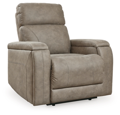 Rowlett Power Recliner, Fog, large