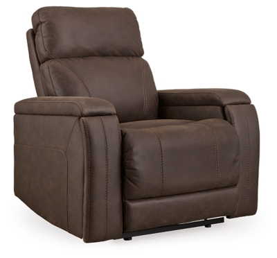 Rowlett Power Recliner, Walnut, large