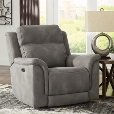 Next-Gen DuraPella Performance Fabric Dual Power Recliner, Slate