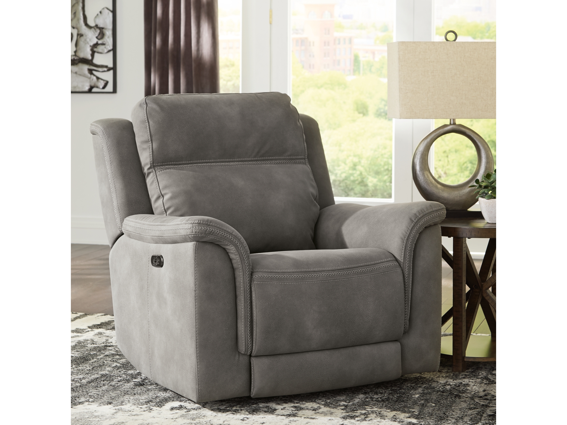 Image 5 of Next-Gen DuraPella Performance Fabric Dual Power Reclining Sofa, Loveseat 