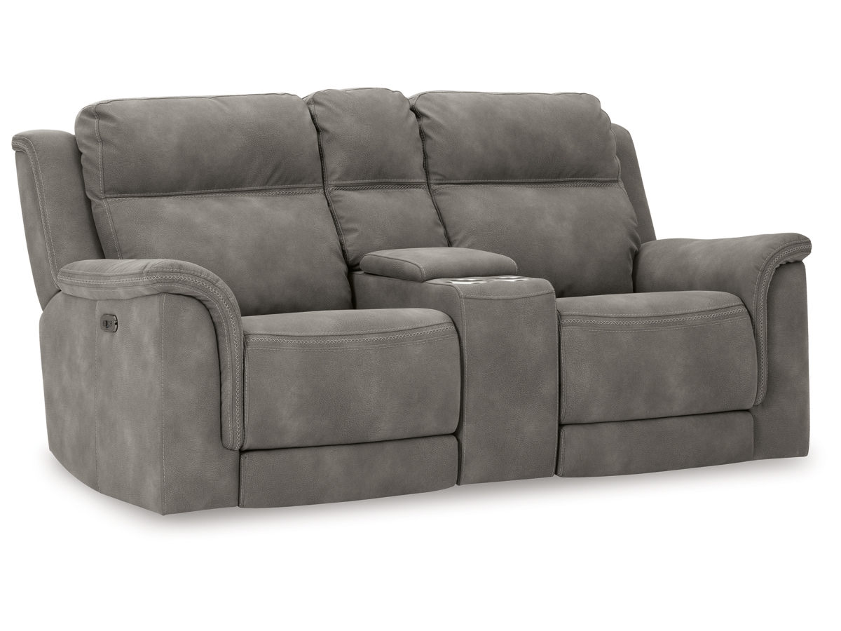 Next-Gen Power Reclining Loveseat with Console - Slate Next-Gen Power Reclining Loveseat with Console - Slate