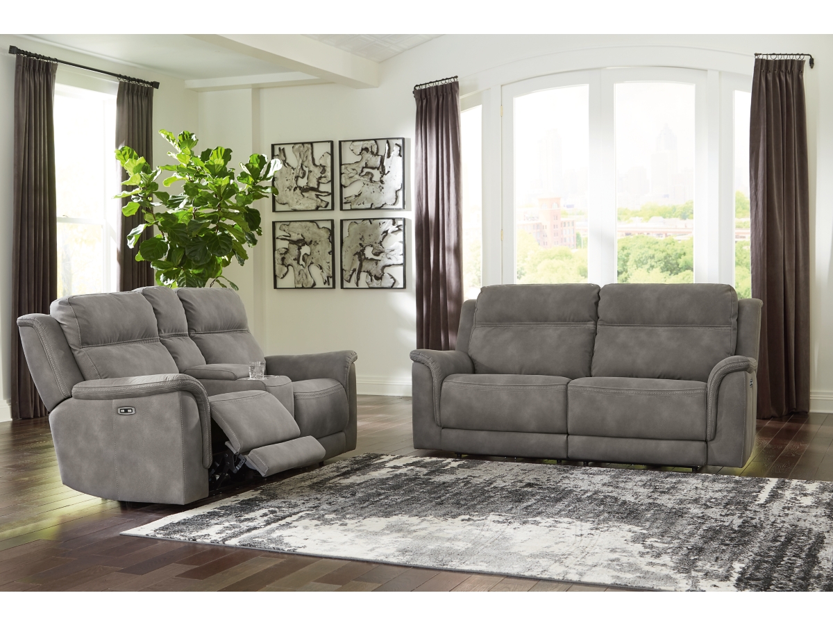 Next-Gen DuraPella Performance Fabric Dual Power Reclining Sofa