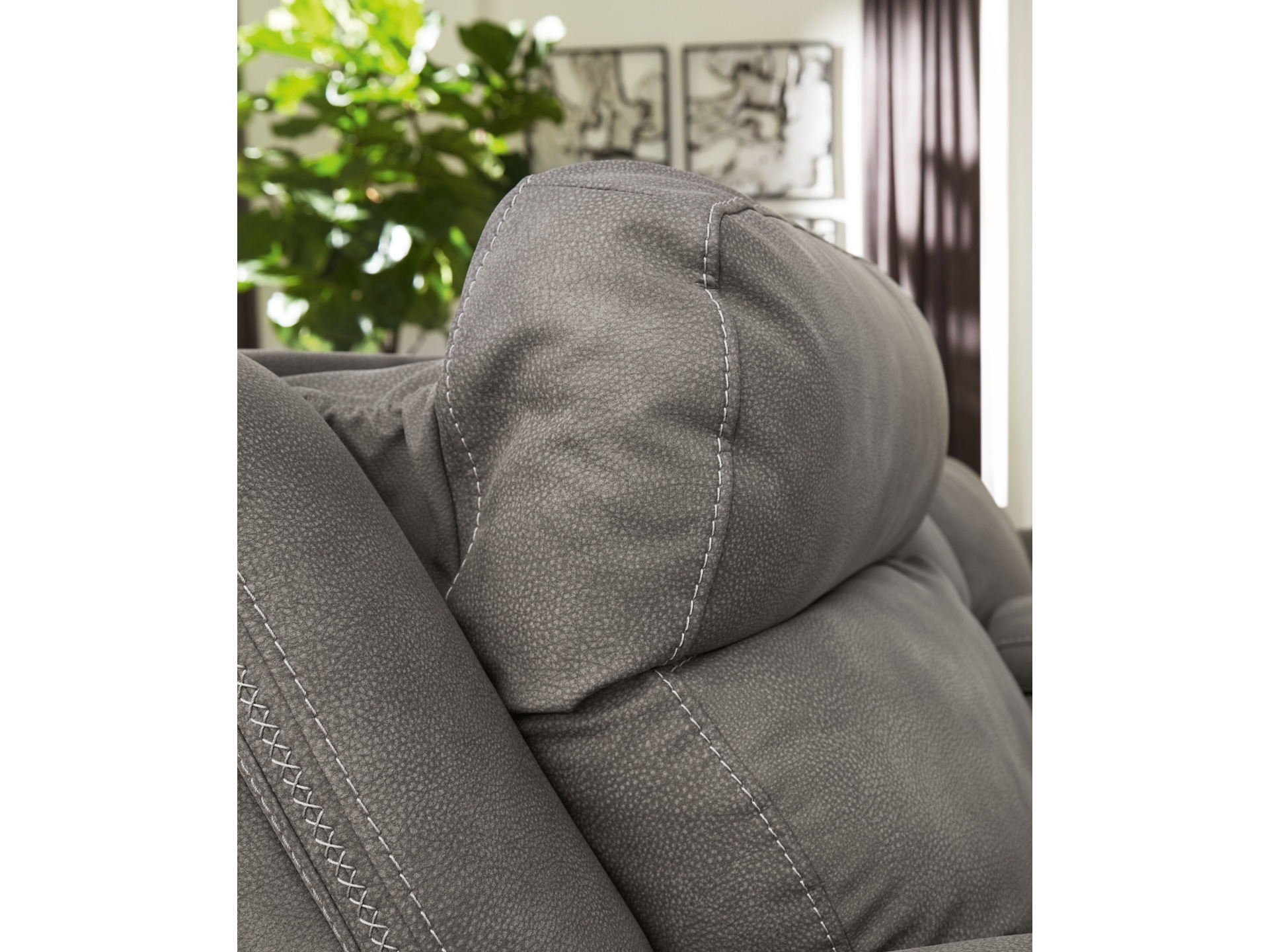 Image 2 of Next-Gen DuraPella Performance Fabric Dual Power Reclining Sofa, Loveseat 