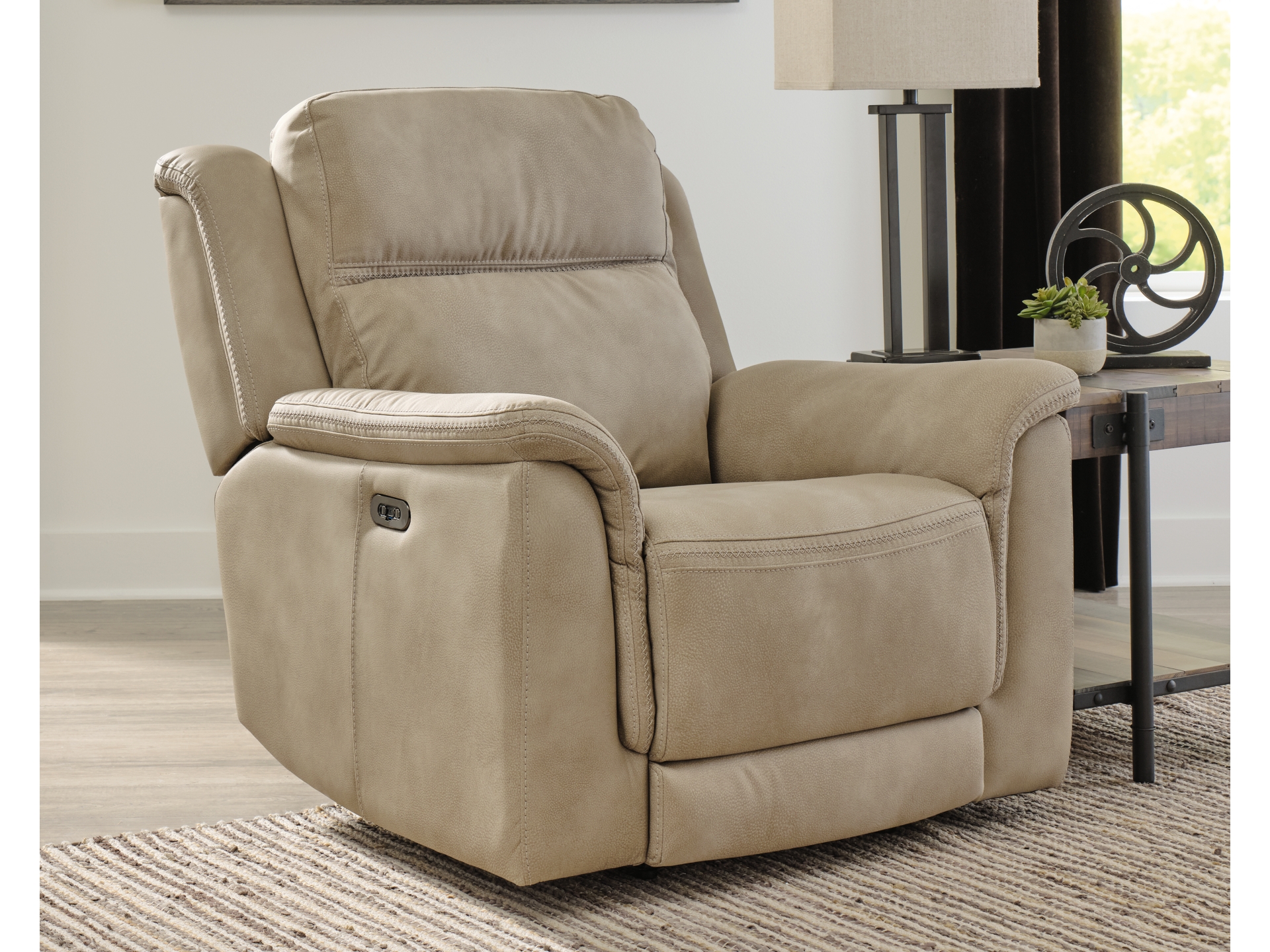 Image 4 of Next-Gen DuraPella Performance Fabric Dual Power Reclining Sofa and Loveseat