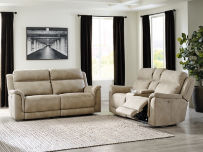 Next-Gen DuraPella Sofa and Loveseat, Sand, rollover