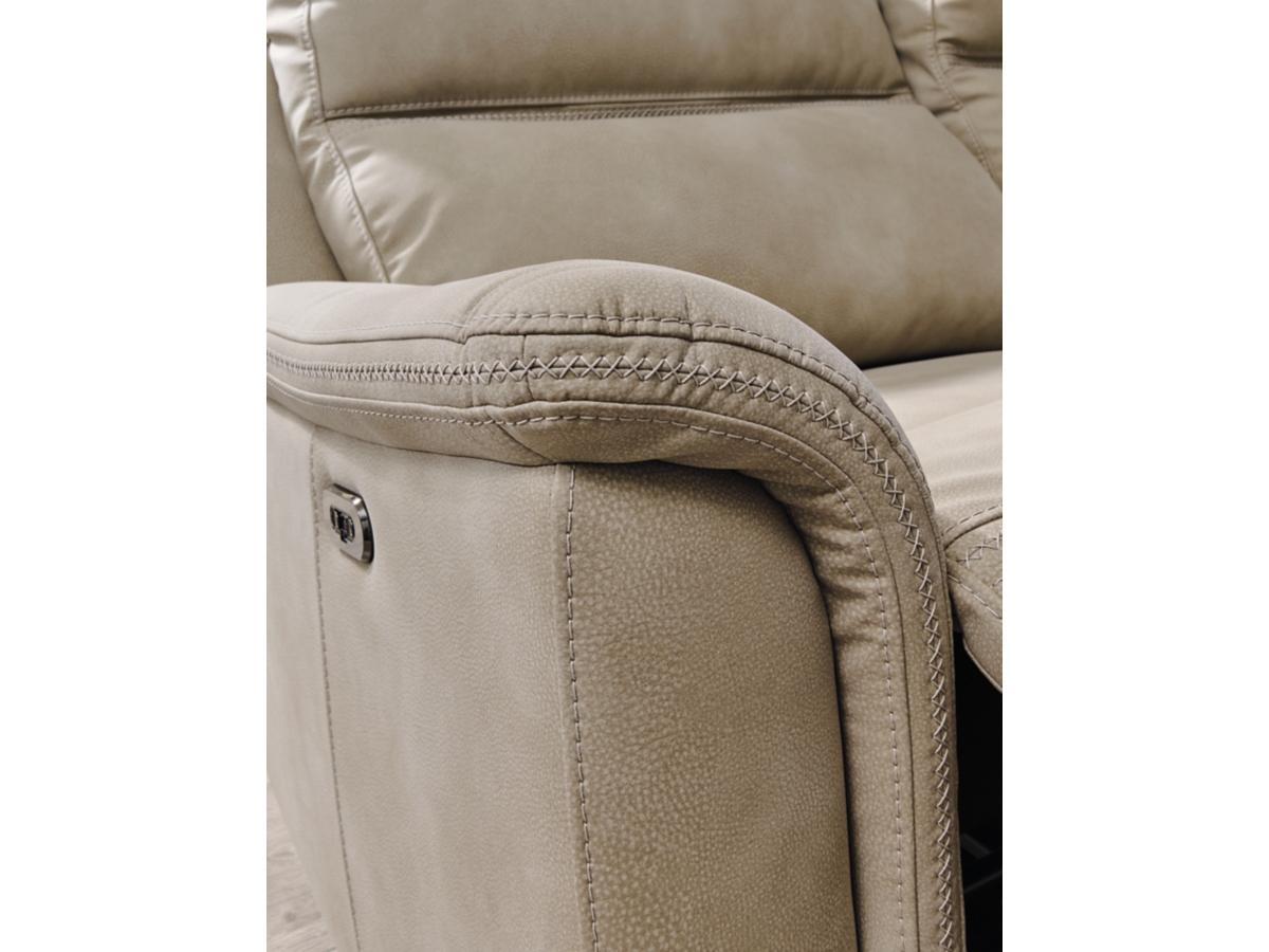 Next-Gen DuraPella Sand Power Recliner from Ashley | Coleman