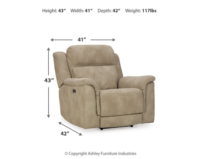 Next-Gen DuraPella Power Recliner, Sand, large