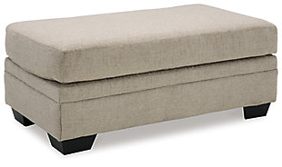Stonemeade Ottoman, Taupe, large
