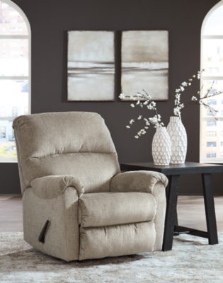 Stonemeade Manual Rocker Recliner, Taupe