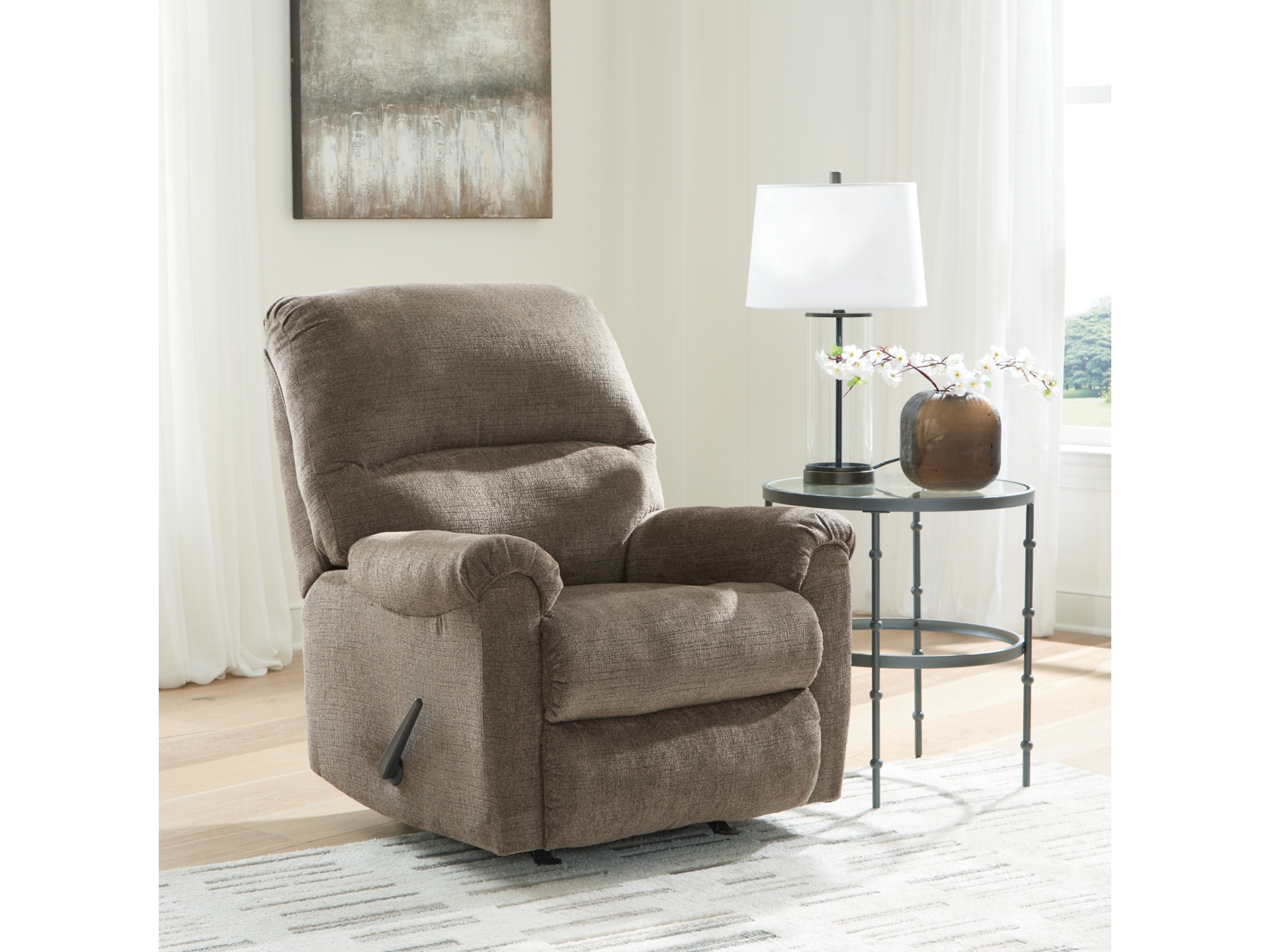 Image 0 of Nutmeg or Taupe Stonemeade Manual Rocker Recliner