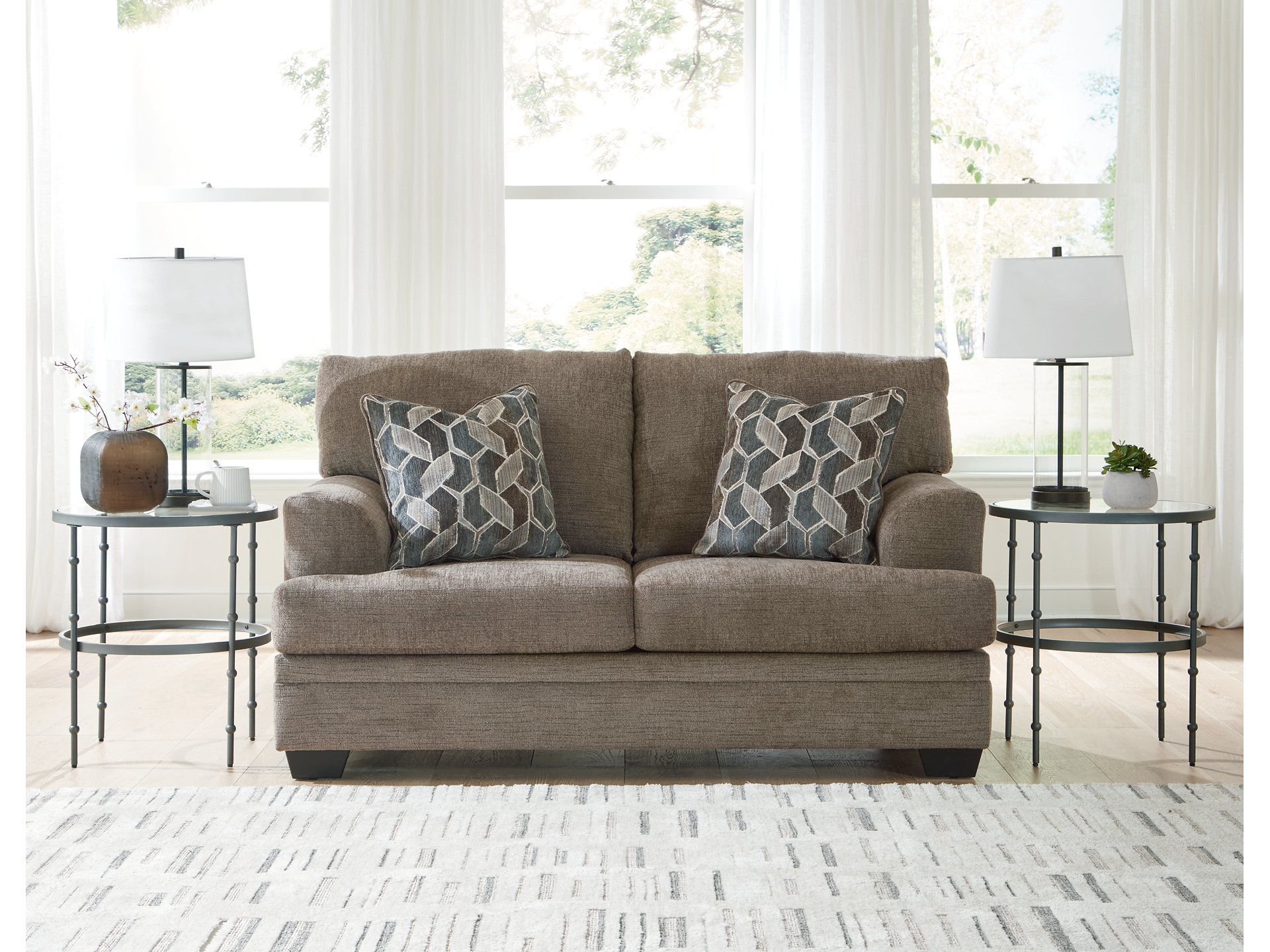 Image 1 of Stonemeade Sofa set Nutmeg 