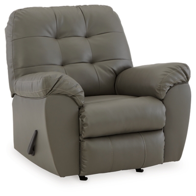 Large discount gray recliner