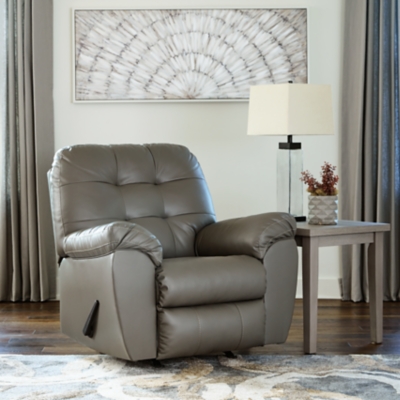 Recliner grey chair hot sale