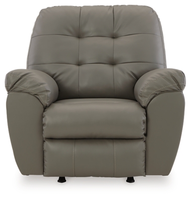 Donlen Gray Rocker/Recliner – Austin's Furniture Outlet