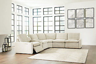 Hartsdale 6-Piece Reclining Sectional with Console, , rollover