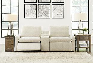 Hartsdale 3-Piece Power Reclining Sectional, Linen, rollover