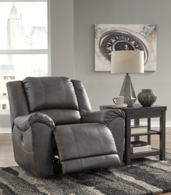Persiphone Power Recliner, Charcoal, large
